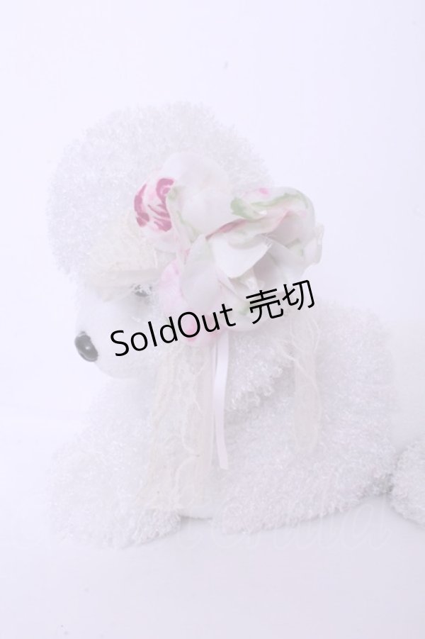 画像3: JESUS DIAMANTE / プードルぬいぐるみ（伏せポーズ）  シロ O-26-01-20-1039-JE-ZA-OW-ZT386 (3)