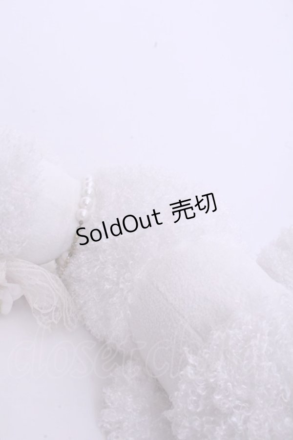 画像5: JESUS DIAMANTE / プードルぬいぐるみ（伏せポーズ）  シロ O-26-01-20-1039-JE-ZA-OW-ZT386 (5)