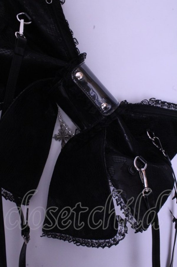 画像4: Jamieエーエヌケー / リボンゴシック痛バ  クロ「 O-26-01-20-1043-0-BG-IG-OS (4)