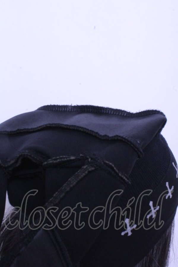 画像3: h.NAOTO / 継ぎ接ぎキャップ  ブラック O-26-01-20-1006-HN-ZA-IG-OS (3)