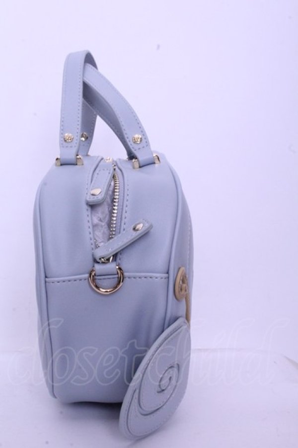 画像3: Maison de FLEUR / Cinderella/かぼちゃの馬車ショルダーバッグ  サックス O-26-01-20-1044-LO-BG-IG-OS (3)