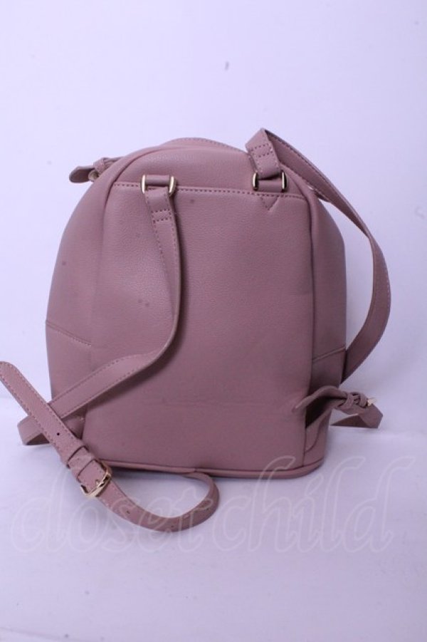 画像4: Maison de FLEUR / リボンレターリュック  ピンク O-26-01-20-1045-LO-BG-IG-OS (4)