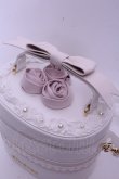 画像2: Maison de FLEUR / アニバーサリーケーキバッグ  シロ×ピンク O-26-01-20-1046-LO-BG-IG-OS (2)