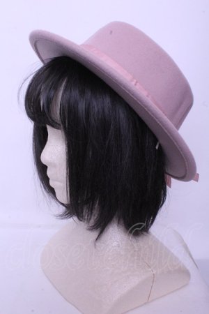 画像: m petit by misako / TT*AMリボンカンカン帽  ピンク O-26-01-20-1052-LO-AC-IG-ZTK011