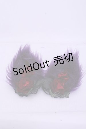 画像: GOTHIC HOLIC / ケモミミクリップ  パープル O-26-01-20-1054-PU-AC-IG-ZT150-F001