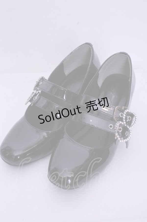 画像1: Lovely Tency / TT*MAWベルトエナP シューズ M クロ O-26-01-20-1059-LO-SH-IG-ZTK014 (1)