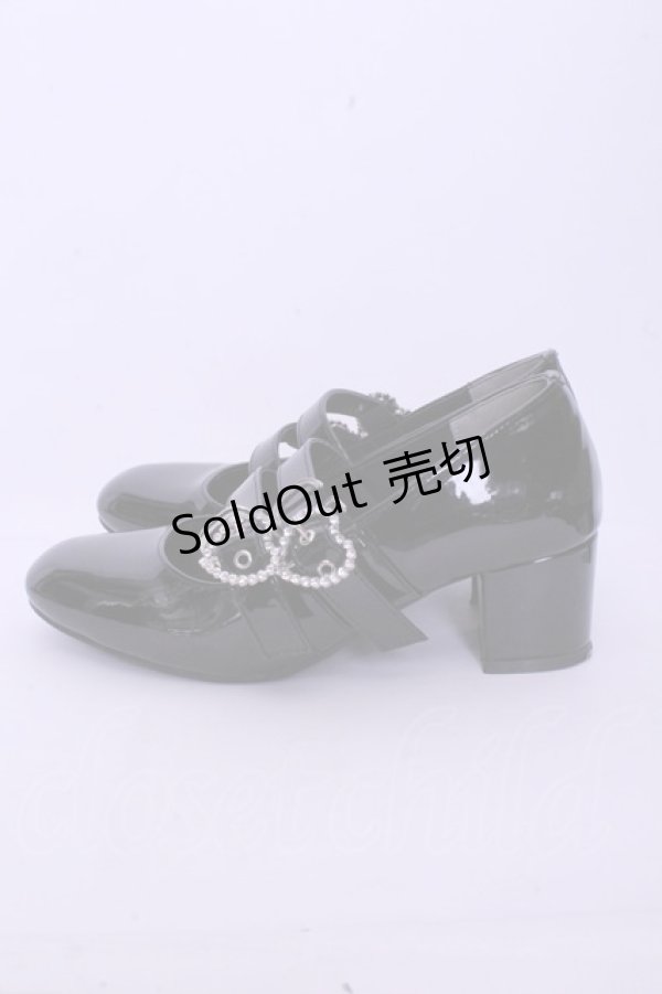 画像2: Lovely Tency / TT*MAWベルトエナP シューズ M クロ O-26-01-20-1059-LO-SH-IG-ZTK014 (2)