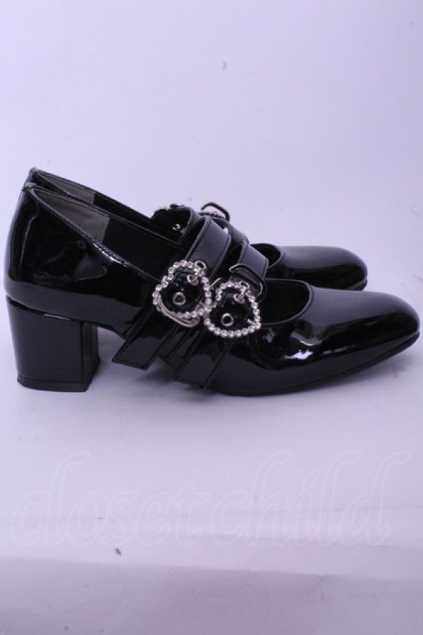 画像4: Lovely Tency / TT*MAWベルトエナP シューズ M クロ O-26-01-20-1059-LO-SH-IG-OS (4)