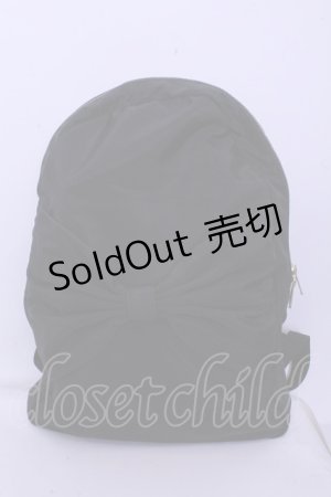 画像: MILK / Ribbon デイバッグ  クロ O-26-01-20-1061-ML-BG-OW-OS