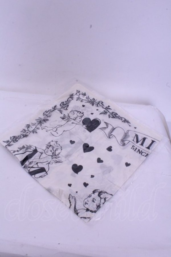 画像1: MILK / 50thハンカチーフ  シロ O-26-01-20-1067-ML-ZA-OW-OS (1)