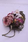 画像1: PINK HOUSE / 薔薇ブーケコサージュ  マルチ O-26-01-20-1072-LO-ZA-IG-OS (1)