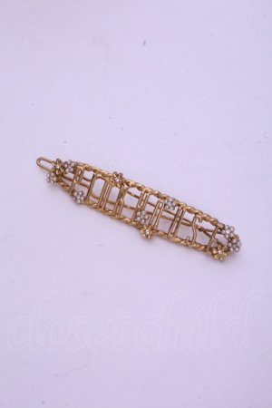 画像: PINK HOUSE / ワイヤーロゴピン  ゴールド O-26-01-20-1097-LO-AC-IG-OS