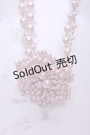 画像: WONDERFUL WORLD / 桜モチーフビーズネックレス  ゴールド×ピンク O-26-01-20-1102-LO-AC-IG-OS