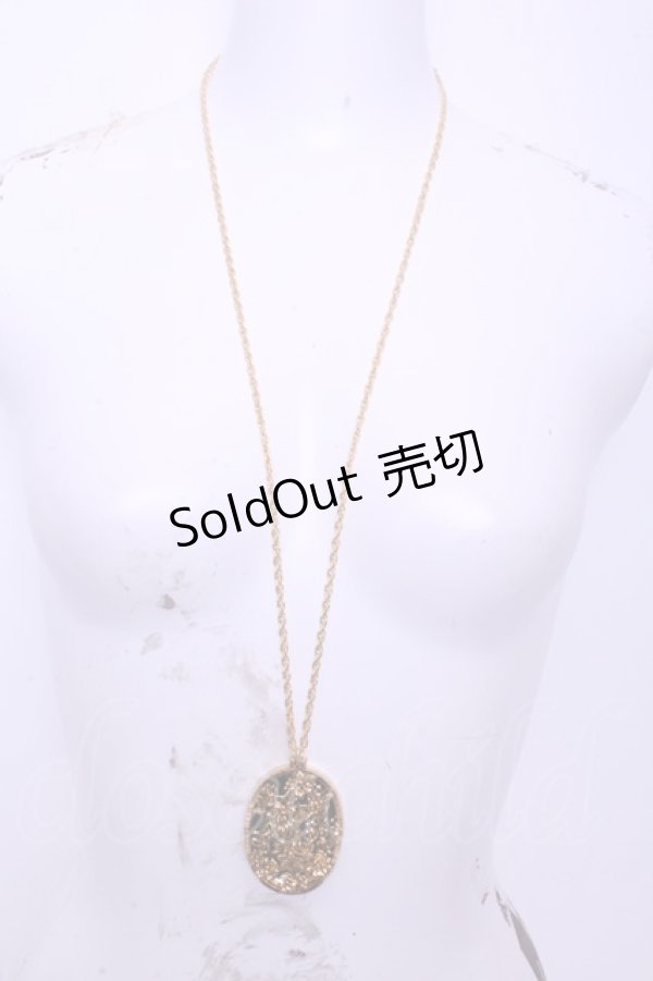 画像2: INGEBORG / フラワーミラーネックレス  ゴールド O-26-01-20-1107-LO-AC-IG-OS (2)