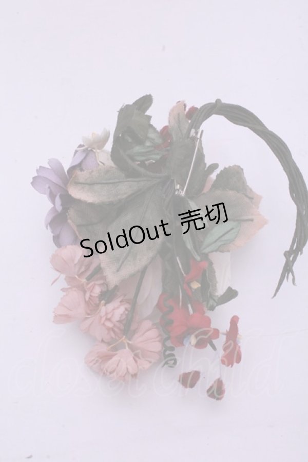 画像2: PINK HOUSE / 薔薇ブーケコサージュ  ピンク×オフ系 O-26-01-20-1116-LO-ZA-IG-OS (2)