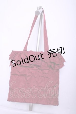 画像: m petit by misako / TT*AMフリルトート  アカ O-26-01-20-1018-LO-BG-IG-ZT500