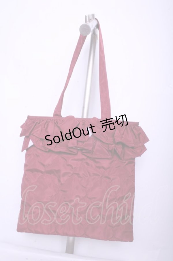 画像1: m petit by misako / TT*AMフリルトート  アカ O-26-01-20-1018-LO-BG-IG-ZT500 (1)