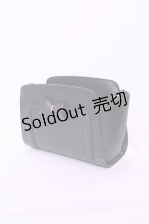 画像: m petit by misako / AMリボンヨコショルダーバッグ  クロ O-26-01-20-1024-LO-BG-IG-OS