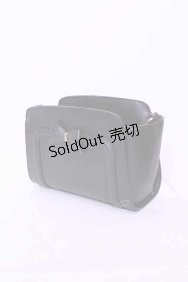 画像1: m petit by misako / AMリボンヨコショルダーバッグ  クロ O-26-01-20-1024-LO-BG-IG-OS (1)