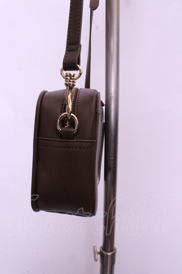 画像3: Maison de FLEUR / ショコラショルダーバッグ  ブラウン O-26-01-20-1025-LO-BG-IG-OS (3)