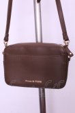 画像4: Maison de FLEUR / ショコラショルダーバッグ  ブラウン O-26-01-20-1025-LO-BG-IG-OS (4)