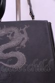 画像3: Jean Paul GAULTIER / ドラゴンショルダーバッグ  ブラック×シルバードラゴン O-26-01-20-1027-GO-BG-IG-OS (3)