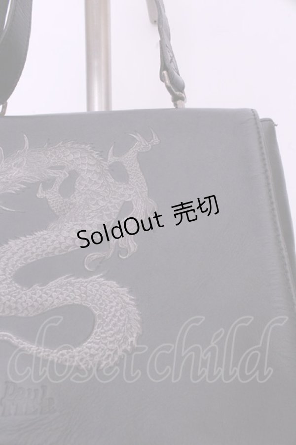 画像3: Jean Paul GAULTIER / ドラゴンショルダーバッグ  ブラック×シルバードラゴン O-26-01-20-1027-GO-BG-IG-OS (3)