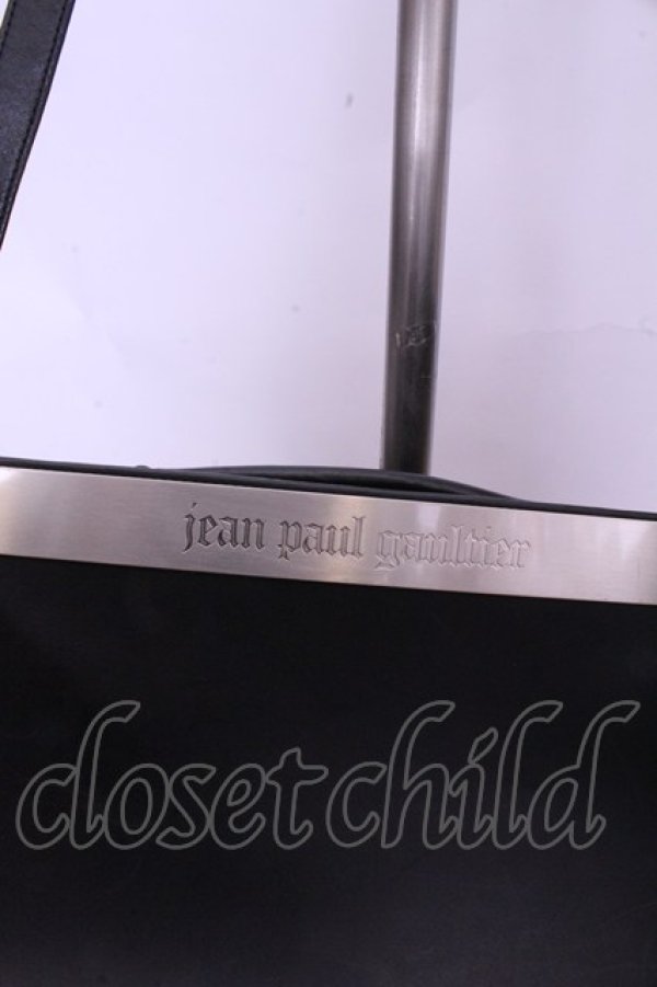 画像3: Jean Paul GAULTIER / メタルプレートショルダーバッグ  ブラック×シルバー O-26-01-20-1030-GO-BG-IG-OS (3)