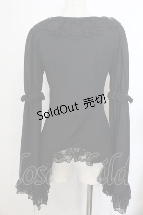 画像3: Jamieエーエヌケー / ヒラヒラゴシックカーディガン  クロ O-26-01-20-020-0-TO-IG-OS (3)