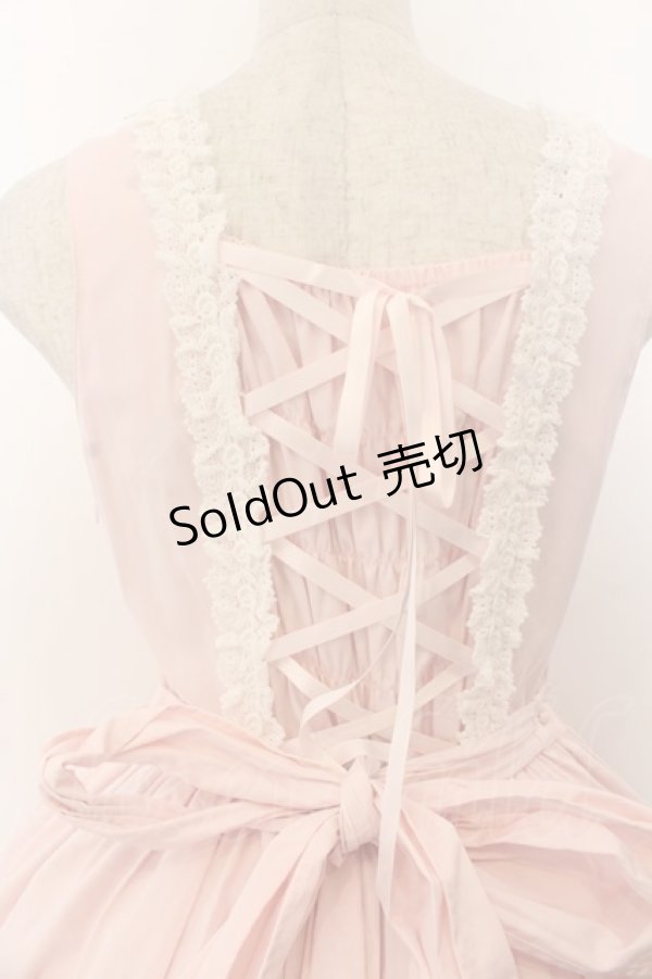 画像4: BABY,THE STARS SHINE BRIGHT / レースフリルジャンパースカート  ピン O-26-01-20-028-BA-OP-IG-OS (4)