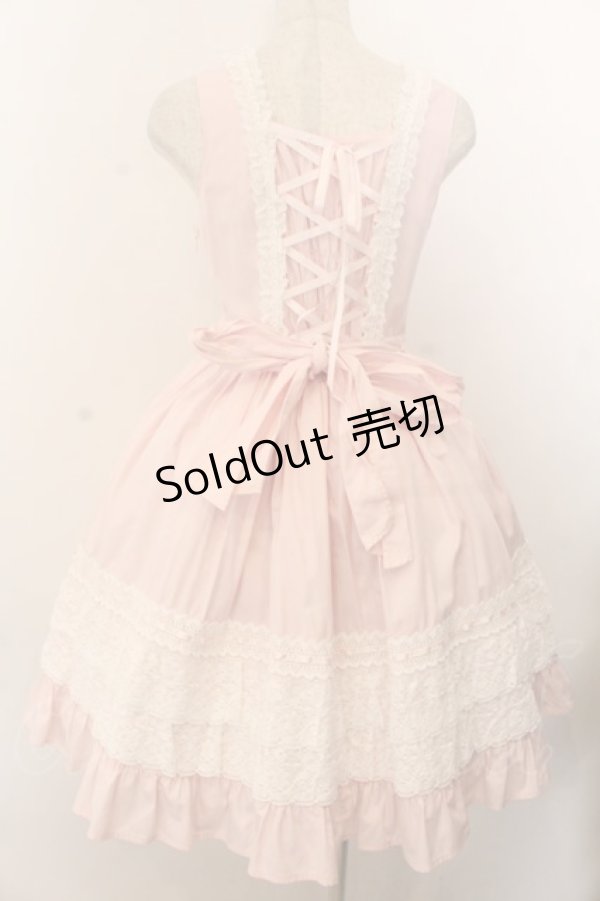 画像5: BABY,THE STARS SHINE BRIGHT / レースフリルジャンパースカート  ピン O-26-01-20-028-BA-OP-IG-OS (5)