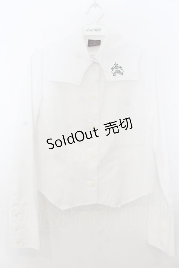 画像1: MIHO MATSUDA / ディンク・ブラウス M ホワイト O-26-01-20-004-GO-BL-OW-OS (1)