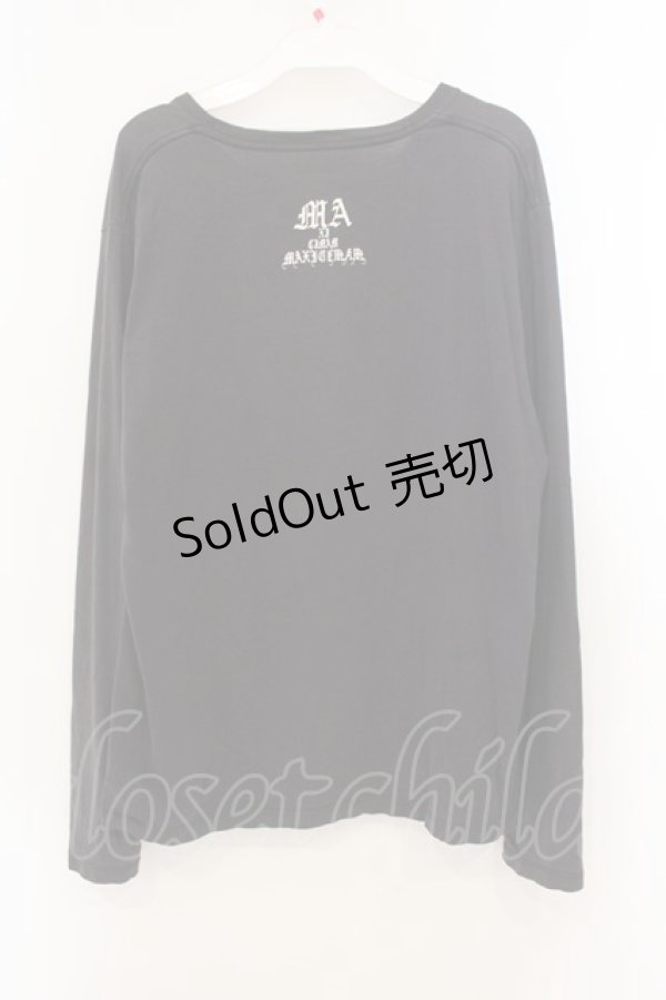 画像2: MAM / ガールプリントカットソー  ブラック O-26-01-22-038-LO-TO-IG-OS (2)