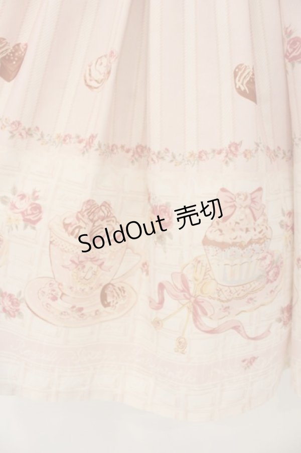 画像3: LIZ LISA / スウィートラテ柄ワンピース  ピンク O-26-01-22-004-LO-OP-IG-OS (3)