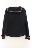 画像4: PUTUMAYO / エンジェルセーラーブラウス  ブラック O-26-01-22-049-PT-BL-IG-OS (4)