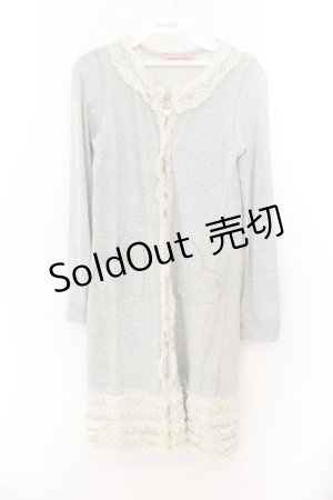 画像: JESUS DIAMANTE / ハートポケットZIPパーカー  グレー O-26-01-22-051-JE-OP-OW-OS