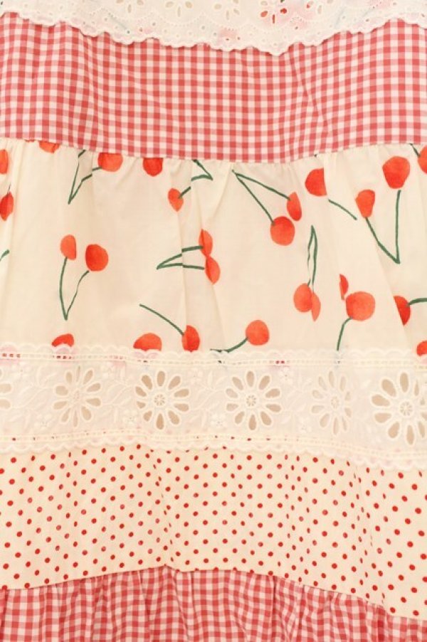 画像2: MILK / チェリーナ　ベリー・マリースカート  ホワイト O-26-01-22-058-ML-SK-OW-OS (2)