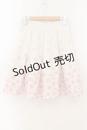 画像: LIZ LISA / 小花柄スカート  シロ×ピンク O-26-01-22-006-LO-SK-IG-OS