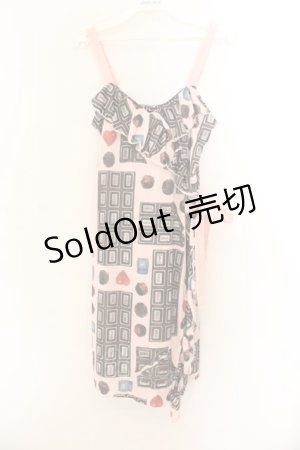 画像: MILK / Wrapチョコドレス  ピンク O-26-01-22-064-ML-OP-OW-OS