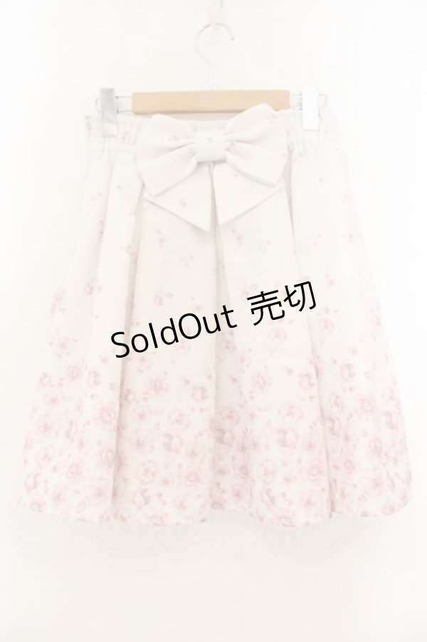 画像3: LIZ LISA / 小花柄スカート  シロ×ピンク O-26-01-22-006-LO-SK-IG-OS (3)