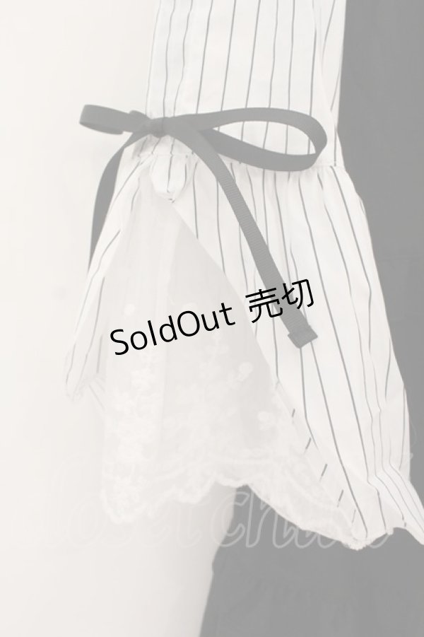 画像3: axes femme POETIQUE / 姫袖風ジャンパースカートドッキングワンピース M クロ O-26-01-22-078-AX-OP-OW-OS (3)