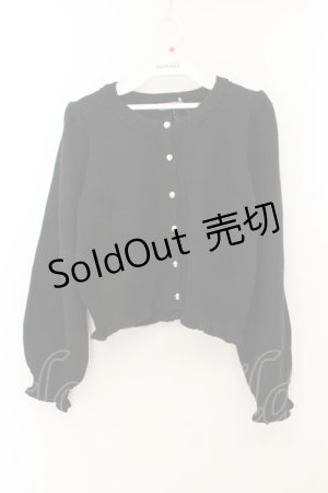 画像: axes femme kawaii / カーディガン M クロ O-26-01-22-084-AX-TO-OW-OS