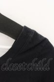 画像2: KASEI / ロングスリーブショートカッソー L ブラック O-26-01-22-087-PU-TO-IG-OS (2)