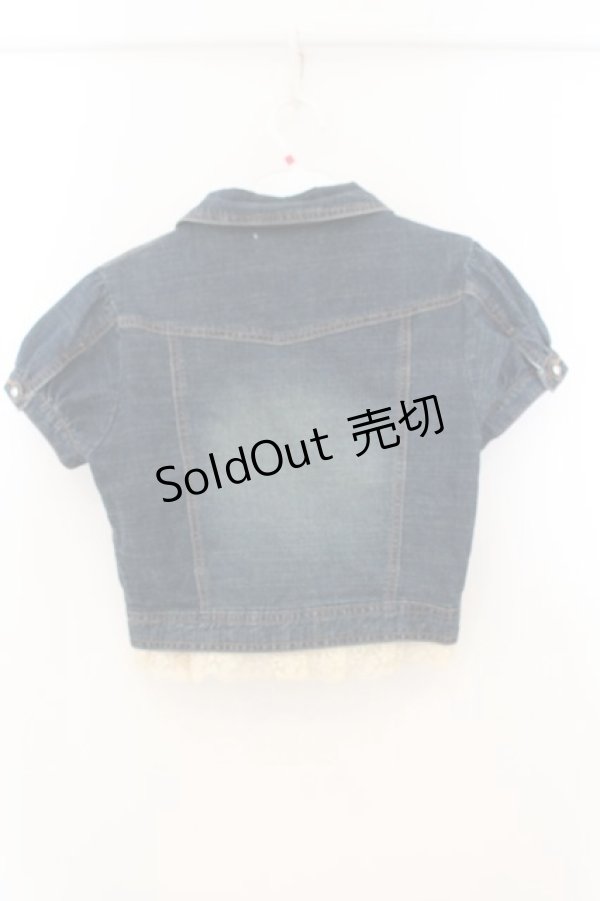 画像3: LIZ LISA / パフスリーブデニムジャケット  インディゴ O-26-01-22-008-LO-JA-IG-OS (3)