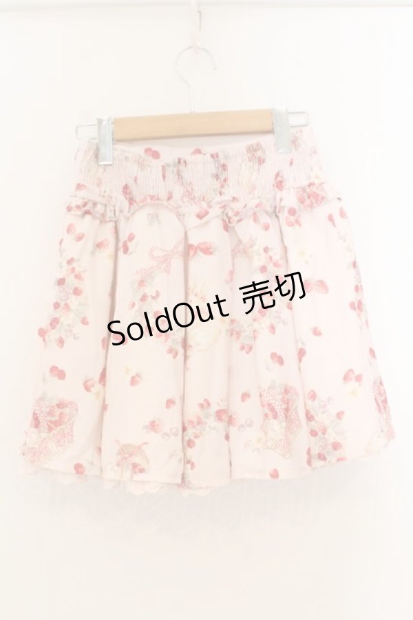 画像4: LIZ LISA / ストロベリーラビットスカパン  ピンク O-26-01-22-013-LO-PA-IG-OS (4)