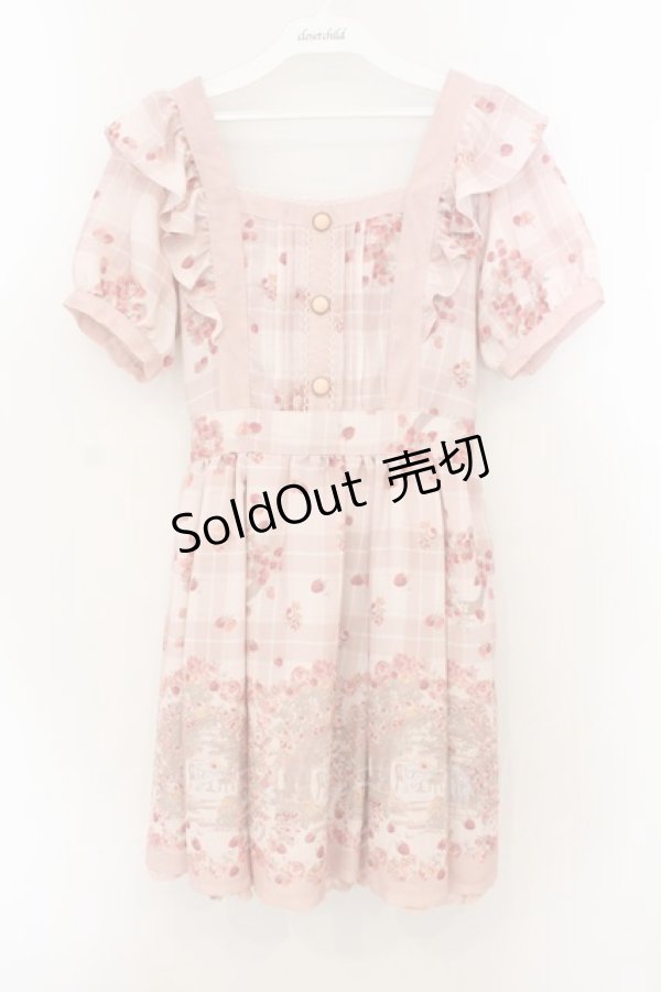 画像1: LIZ LISA / 木苺柄ワンピース  ピンク O-26-01-22-015-LO-OP-IG-OS (1)