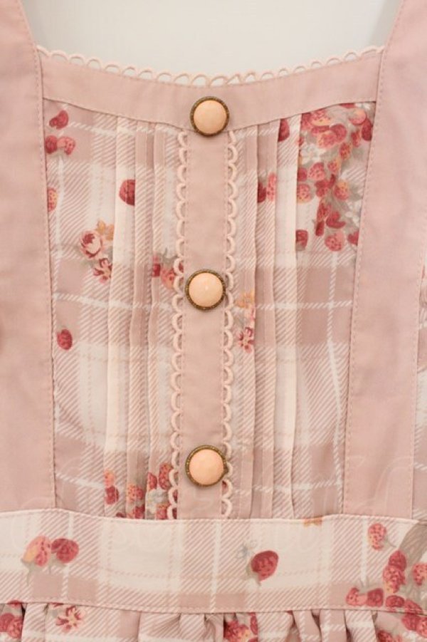 画像2: LIZ LISA / 木苺柄ワンピース  ピンク O-26-01-22-015-LO-OP-IG-OS (2)