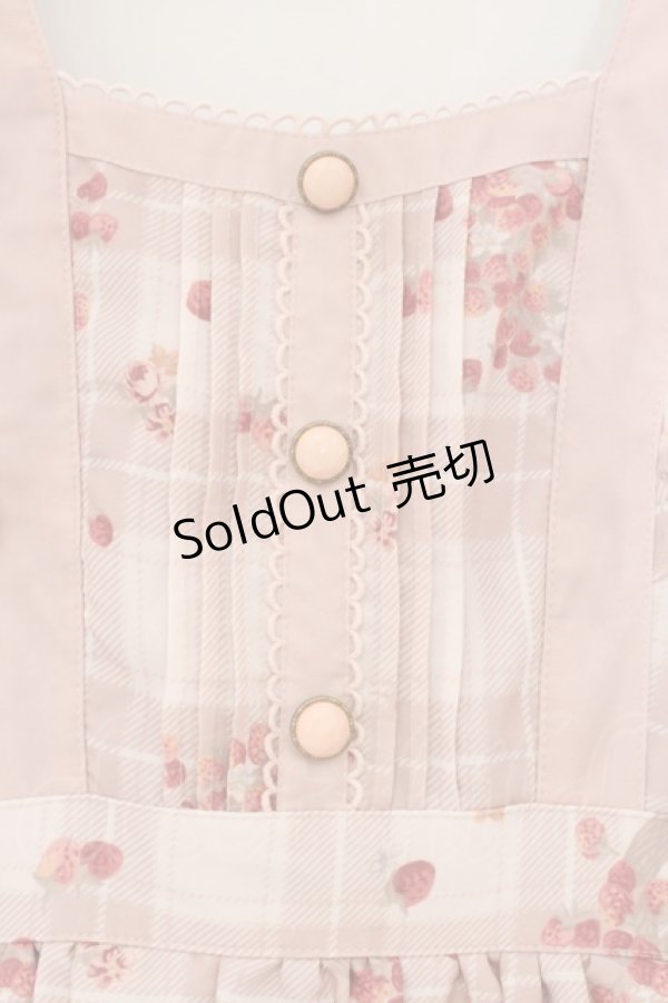 画像2: LIZ LISA / 木苺柄ワンピース  ピンク O-26-01-22-015-LO-OP-IG-OS (2)