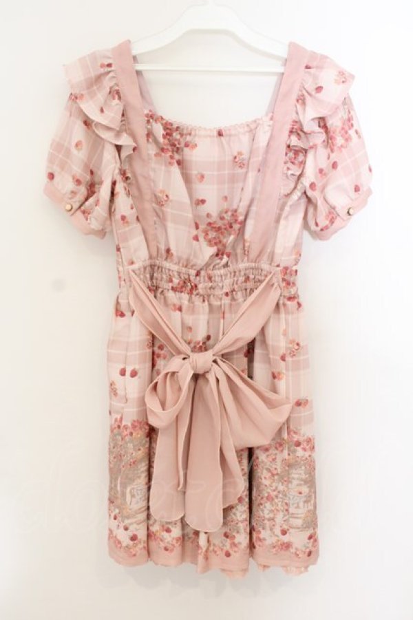 画像4: LIZ LISA / 木苺柄ワンピース  ピンク O-26-01-22-015-LO-OP-IG-OS (4)