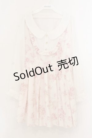 画像: LIZ LISA / ストライプローズワンピース  ピンク O-26-01-22-020-LO-OP-IG-OS